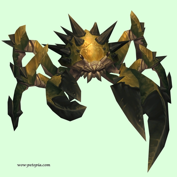 Olive Green Spiked Crab