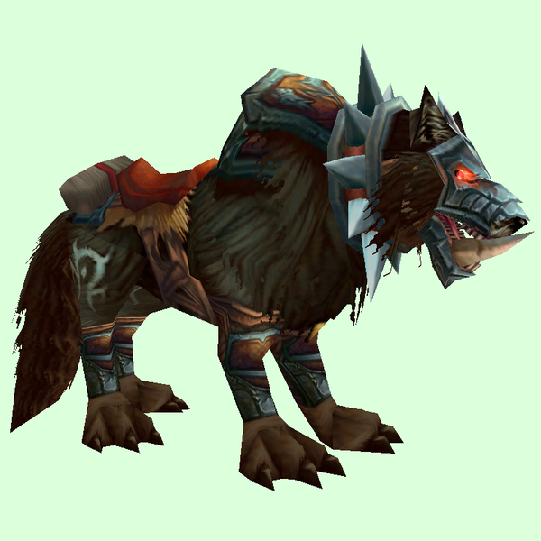 Saddled Dark Worg