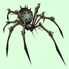 Dark Grey Bone Spider