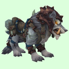 Armored Silver Draenor Wolf