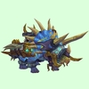 Armoured Bright Blue Direhorn