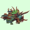 Armoured Bright Green Direhorn