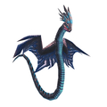 Petopia: Dark Blue Wind Serpent