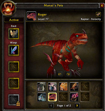 Wow hunter pet stable slots games