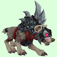 Brown-Grey Goblin Hyena w/ Black Armor