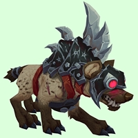 Beige Goblin Hyena w/ Black Armor