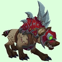 Beige Goblin Hyena w/ Red Armor