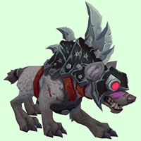 Silver-Grey Goblin Hyena w/ Black Armor