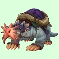 Blue Mole w/ Purple Saddle, Star Nose, Tusks