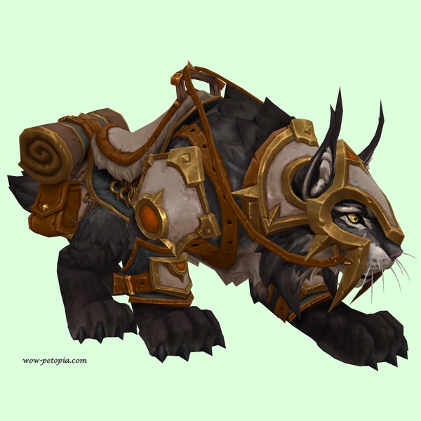 Black Lynx w/ White Armor - Pet Look | Petopia - Hunter Pets in the ...