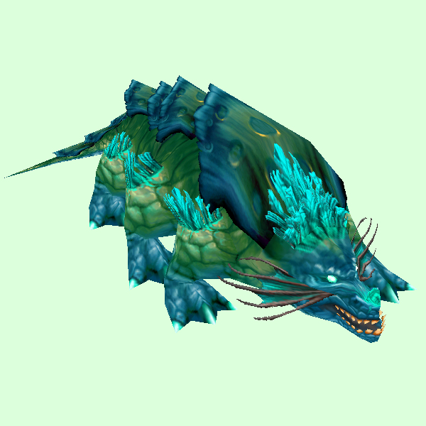 Petopia: Blue Basilisk w/Blue Fringes