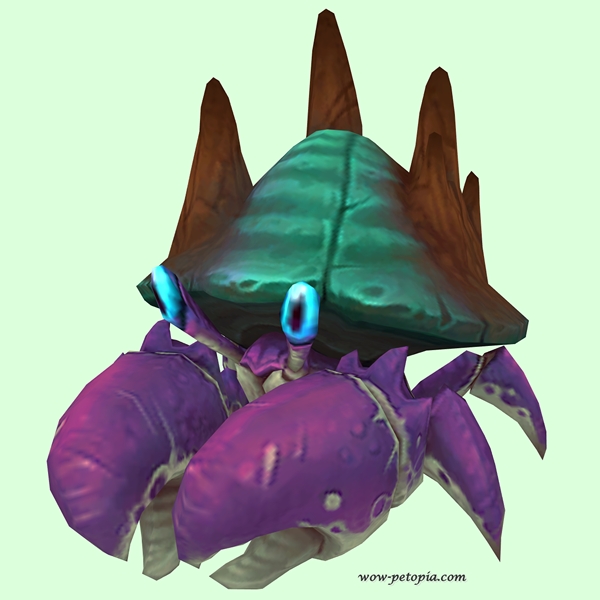 Purple & Green Cave Crab