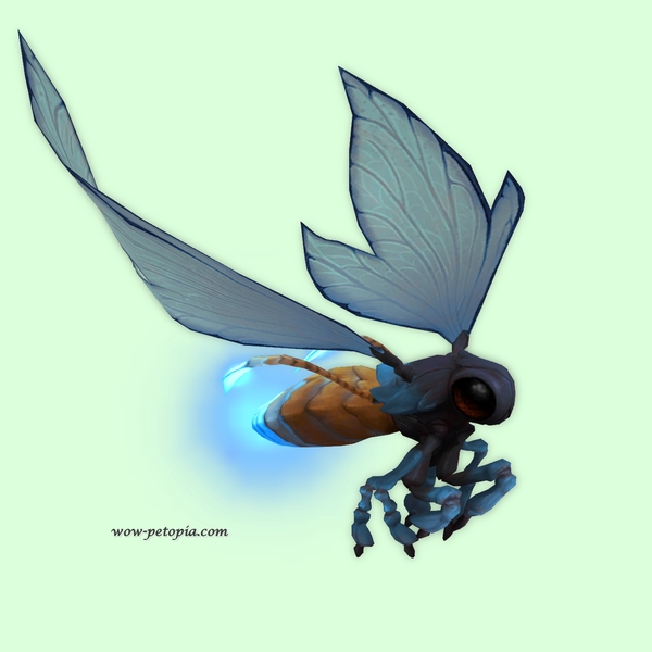 Blue Candlefly w/ No Antennae