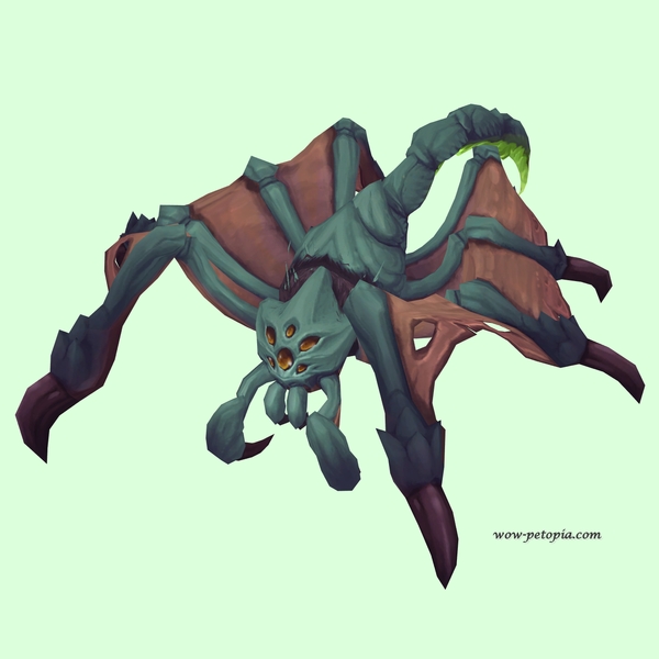 Green Swarmite w/ Pedipalps & Long Tail