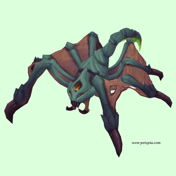 Green Swarmite w/ Fangs & Long Tail