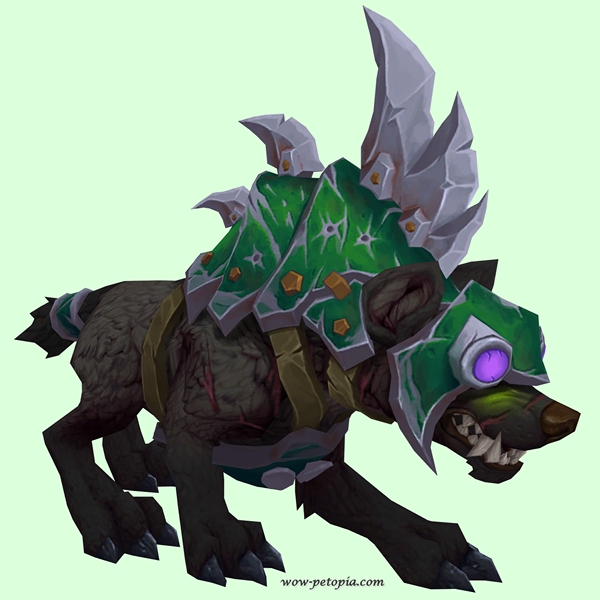 Black Goblin Hyena w/ Green Armor