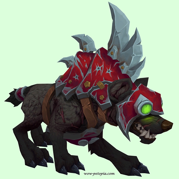 Black Goblin Hyena w/ Red Armor