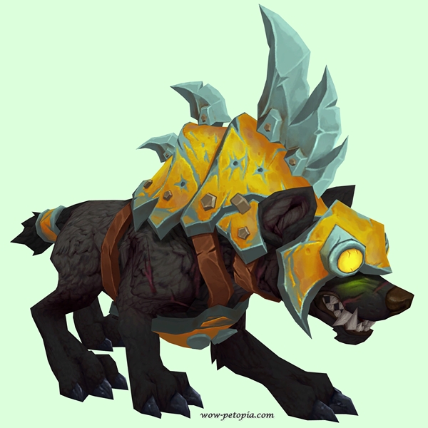 Black Goblin Hyena w/ Yellow Armor