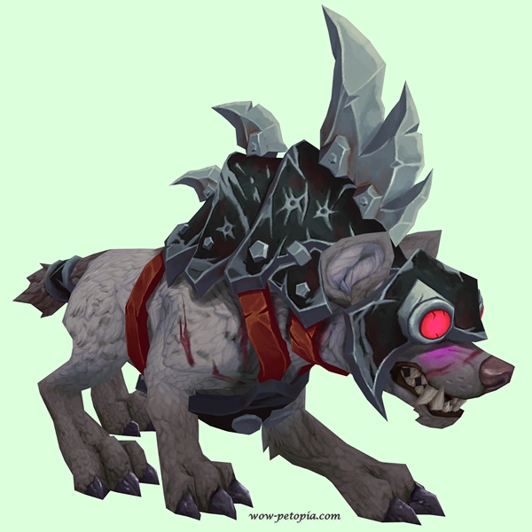 Silver-Grey Goblin Hyena w/ Black Armor