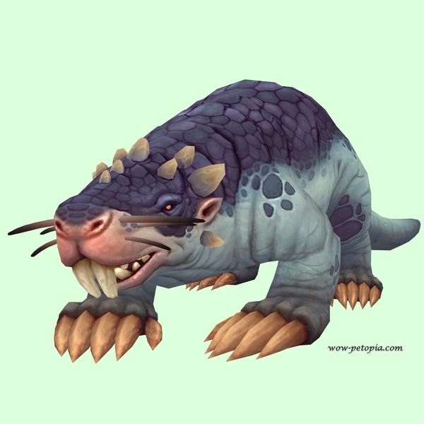 Blue Mole w/ Small Nose, Incisors