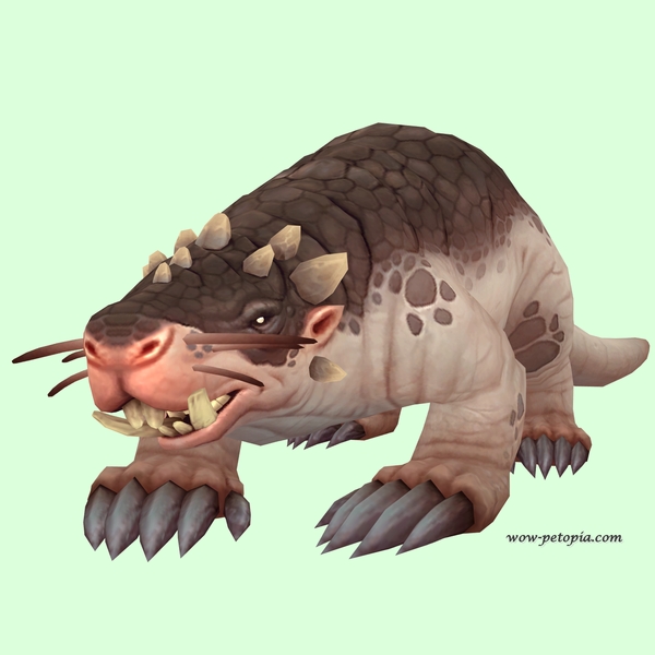 Pale Mole w/ Small Nose, Tusks