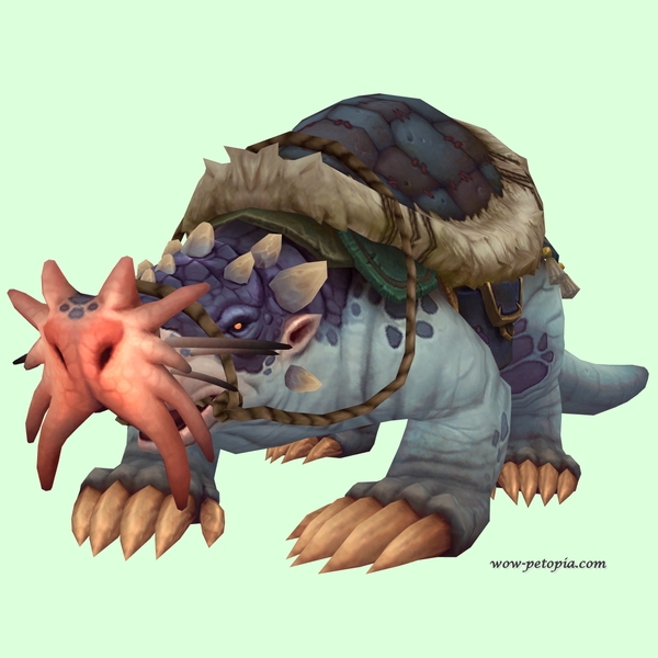 Blue Mole w/ Blue Saddle, Star Nose, No Teeth