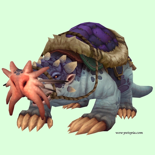 Blue Mole w/ Purple Saddle, Star Nose, No Teeth