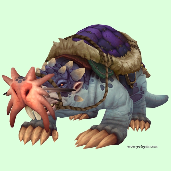 Blue Mole w/ Purple Saddle, Star Nose, Incisors