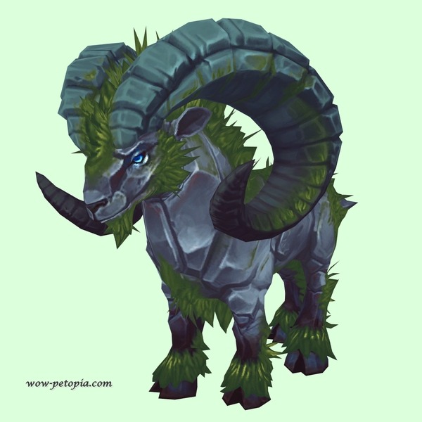 Grassy Blue Ramolith - Smaller Horns