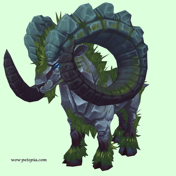 Grassy Blue Ramolith - Larger Horns