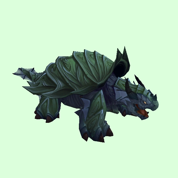 Petopia: Green Spiked Dragon Turtle